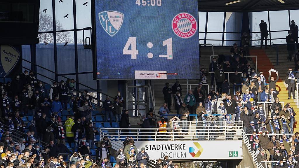 Zur Pause stand es 4:1 für Bochum, am Ende resultierte für den Aufsteiger der erste Sieg gegen Bayern München seit 18 Jahren