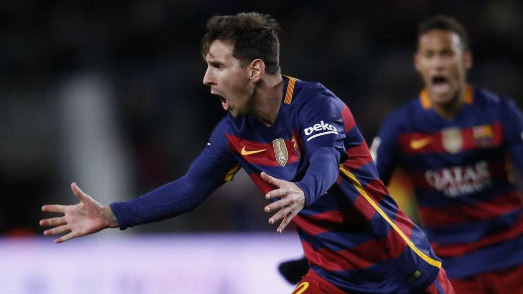 Einmal mehr der überragende Spieler: Barças Lionel Messi