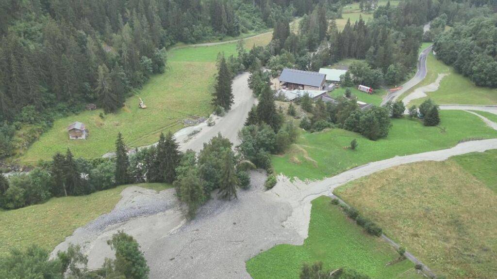 Zwei Weiler und ein Campingplatz im Wallis evakuiert