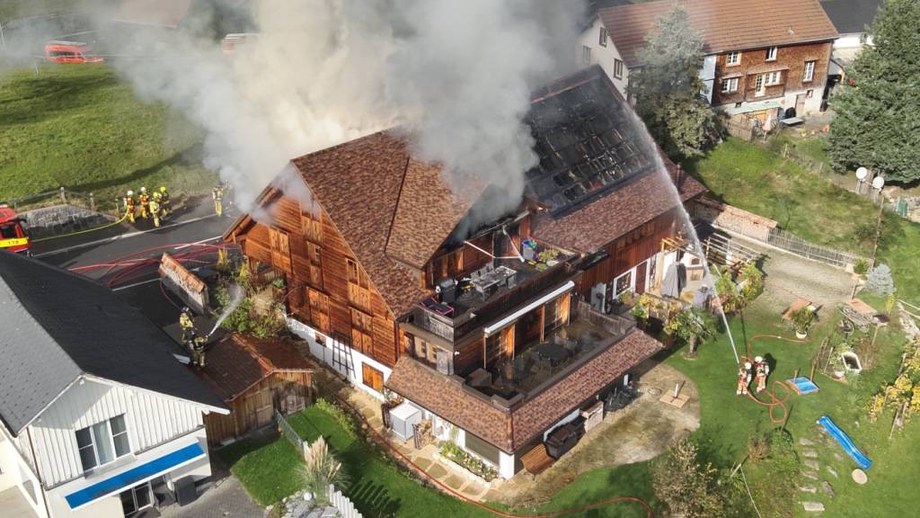 Das Haus ist nicht mehr bewohnbar.