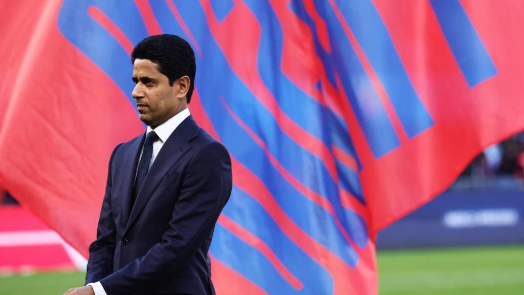 Mit PSG-Präsident Nasser Al-Khelaifi hat ein weiterer möglicher Kandidat alle Spekulationen zurückgewiesen, sich für das Amt des FIFA-Präsidenten bewerben zu wollen. (Archivbild)