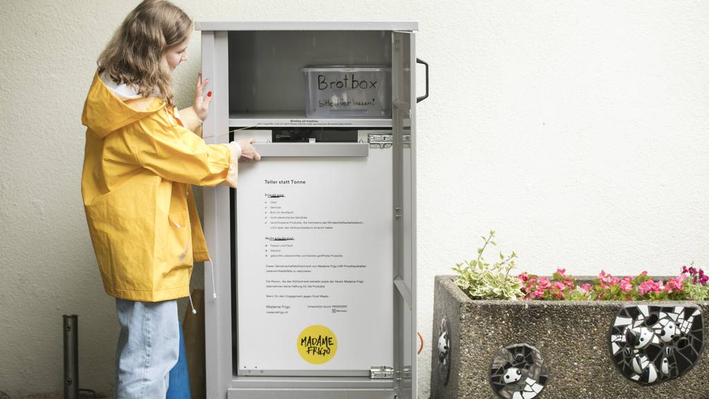 Kühlschrank für alle soll Food-Waste-Problem lösen