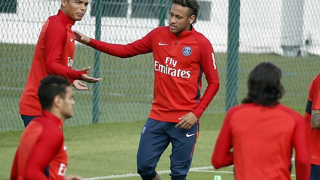 Jetzt gilt es ernst: mit einer Woche Verzögerung darf Neymar am Sonntag in der Ligue 1 für Paris Saint-Germain debütieren