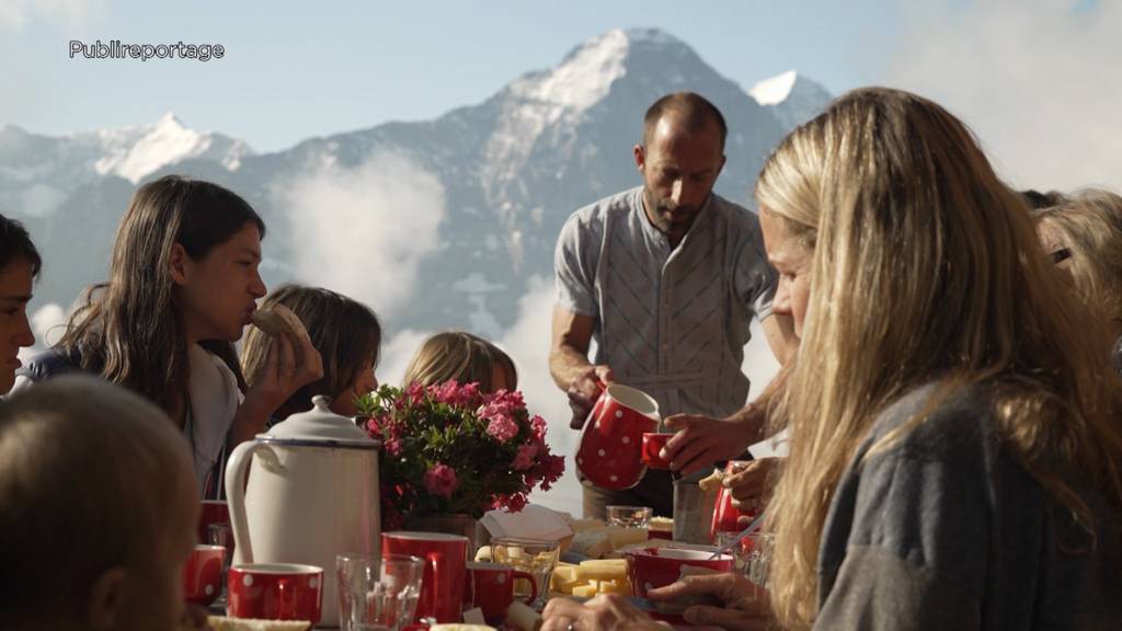 Alpkäserei auf der Bussalp