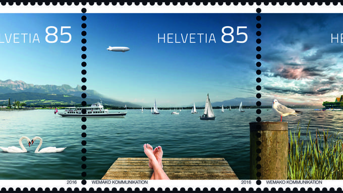 Bodensee als Sonderbriefmarke