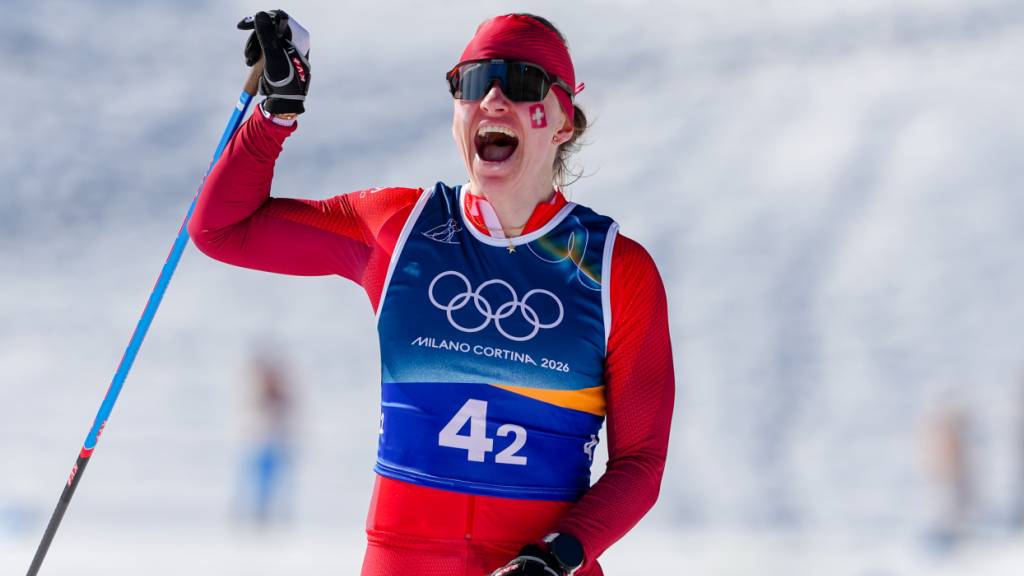 An Olympia im Team-Sprint erfolgreich, im Weltcup im Einzel-Sprint auf dem Podest: Nadine Fähndrich