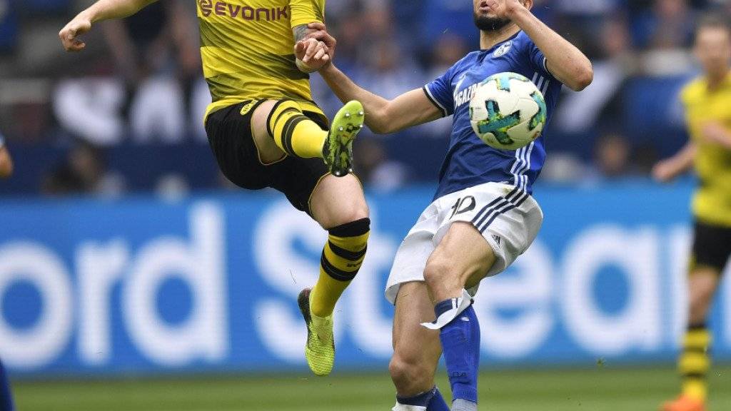 Marco Reus (links) führt Borussia Dortmund als Captain in die Bundesliga-Saison 2018/19