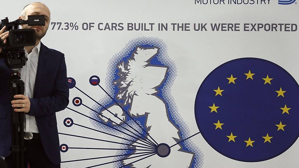 Der britische Automobilverband SMMT rechnet vor, was neue Zölle die Branche kosten würde. (Archivbild)
