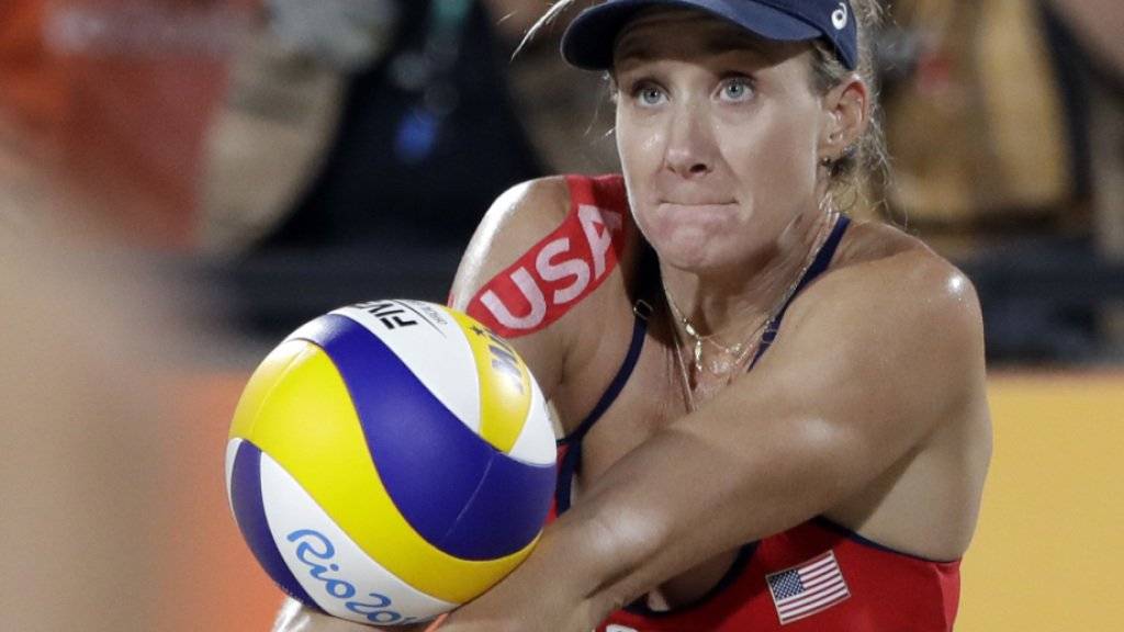 Kerri Walsh Jennings muss sich für einmal mit dem Spiel um Bronze begnügen