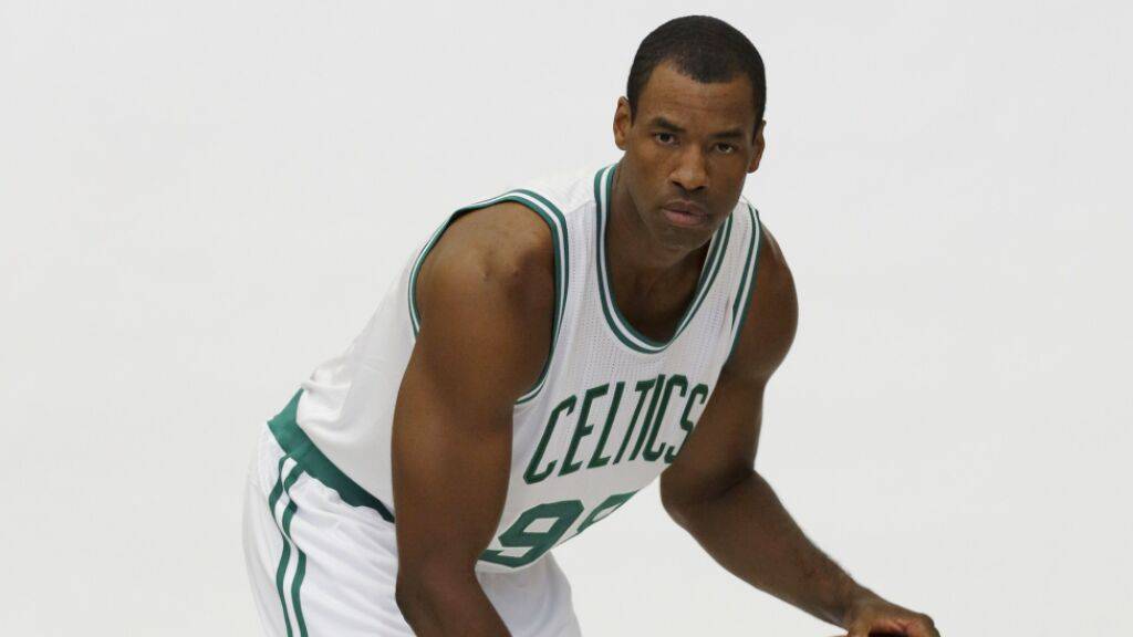 Outete sich als erster NBA-Profi als schwul: Jason Collins 2012 im Dress der Boston Celtics