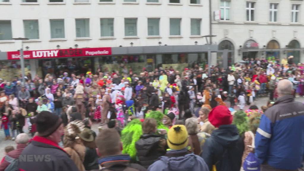 Fasnachtsstimmung in Langenthal