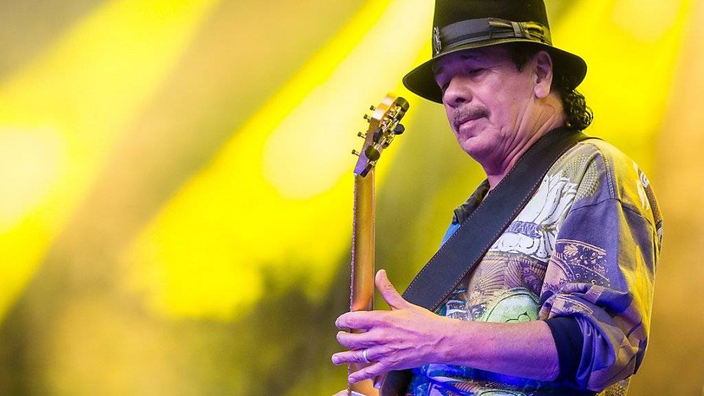 Carlos Santana ist mit 70 noch kein bisschen müde. Bald folgt sein neues Album, eine Tournée schliesst sich an. (Archivbild 2016)