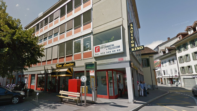 Im ehemaligen Kino Lauitor in Thun entsteht eine Boulderhalle