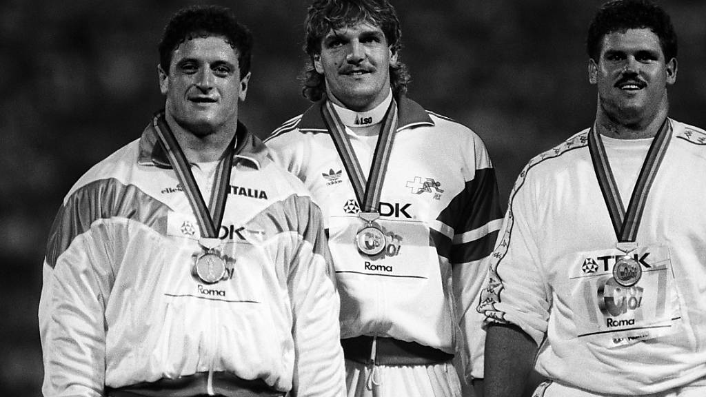 1987 in Rom wurde Werner Günthör Weltmeister - ein Jahr später reichte es in Seoul «nur» zu Olympia-Bronze