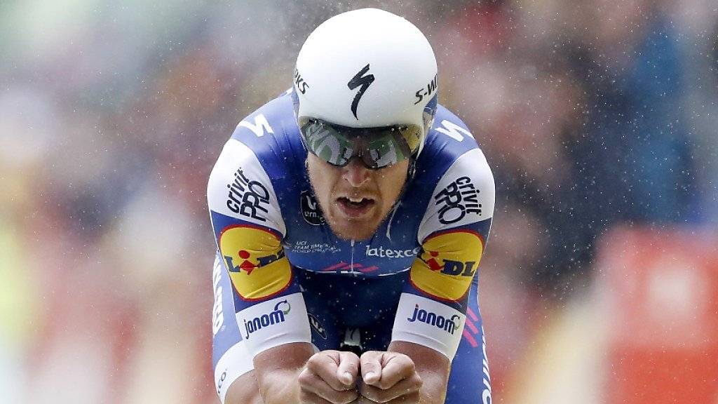 Matteo Trentin - hier im Bild während der Tour de France - beschert seiner Mannschaft an der Vuelta den zweiten Sieg.