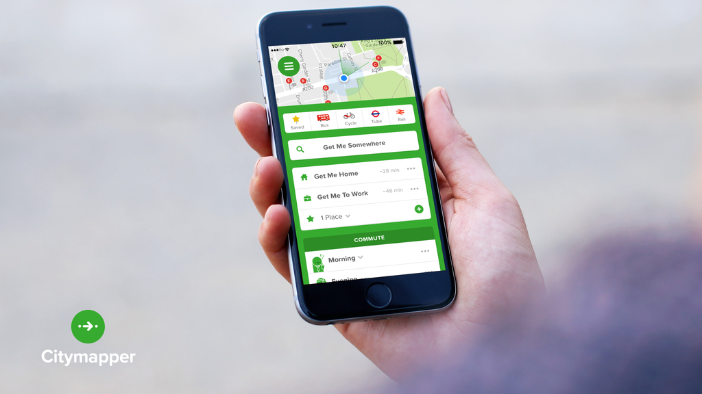 «Citymapper»: Immer auf dem schnellsten Weg ans Ziel