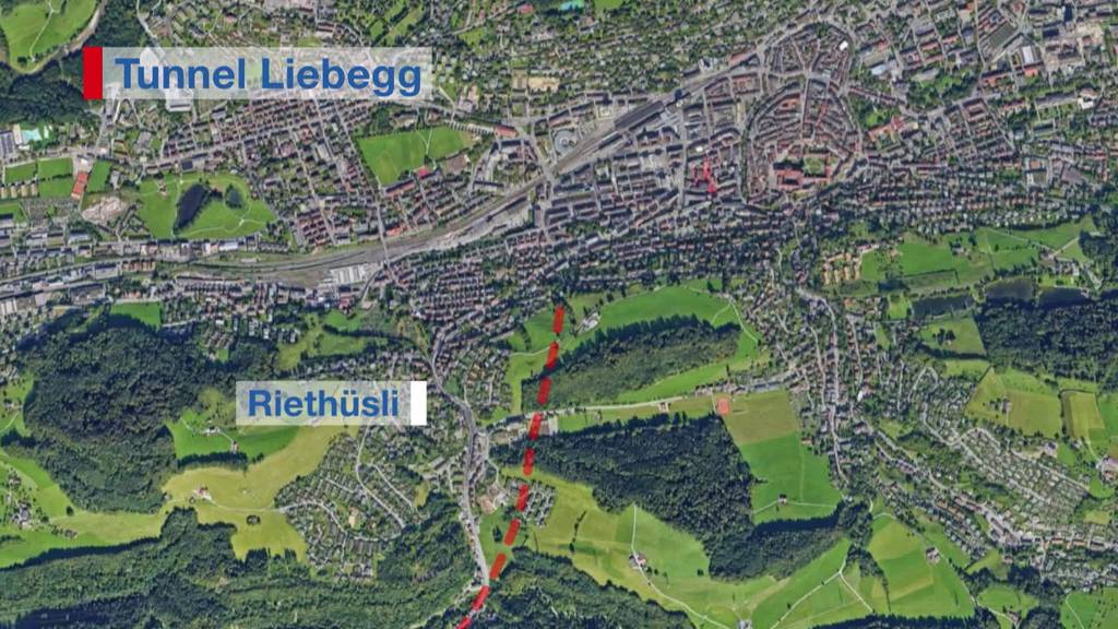 Kurznachrichten: Tunnel Liebegg, Unfall, Tier und Technik