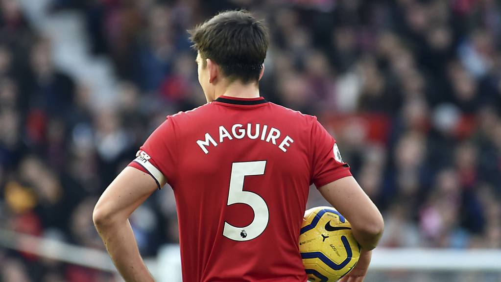 Verteidiger Harry Maguire kostete Manchester United rund 100 Millionen Euro.