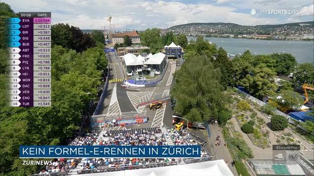 Zürichfest verhindert Formel-E-Rennen