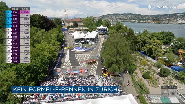 Zürichfest verhindert Formel-E-Rennen