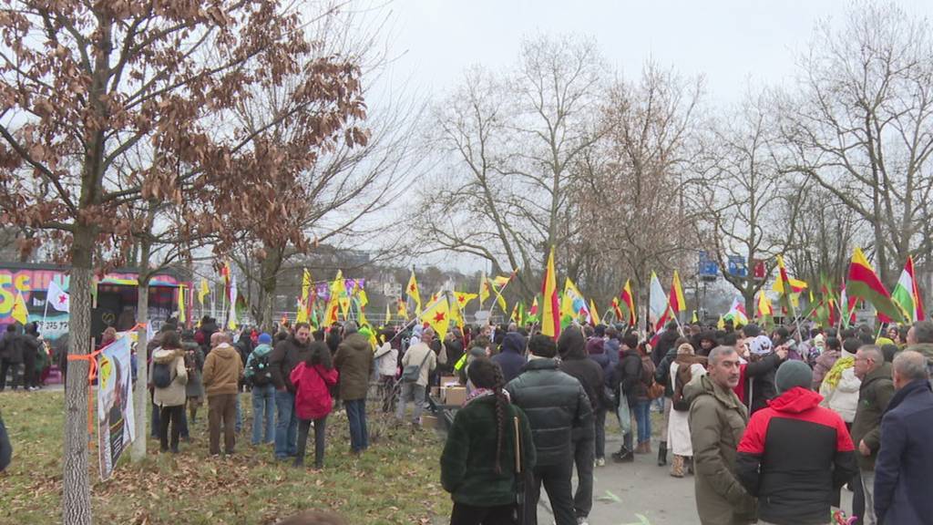 Kurden-Demo in Bern