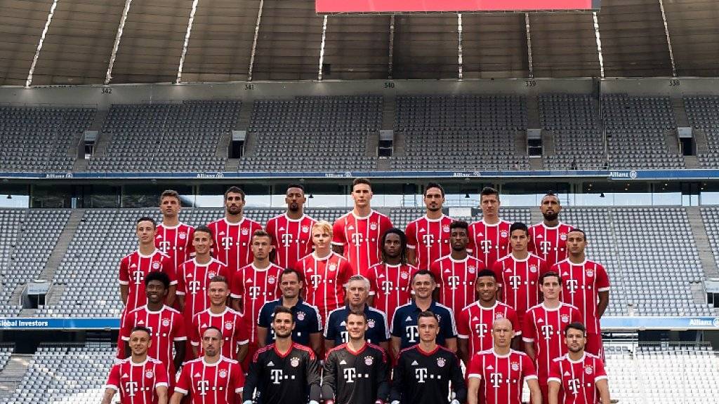 Bayern München startet wiederum als Titelfavorit in die Bundesliga-Saison