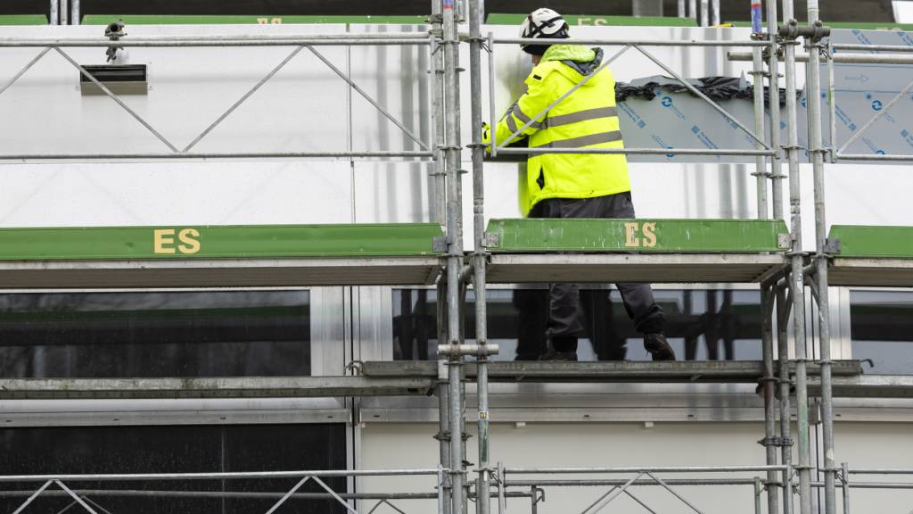 Insbesondere im Bau hat sich die gute Entwicklung fortgesetzt. Der entsprechende KOF-Indikator stieg auf den höchsten Stand seit über zwei Jahren. (Symbolbild)