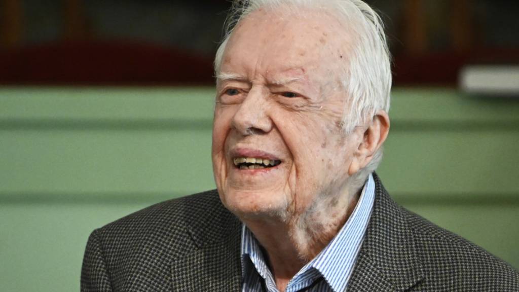 Ins Spital eingeliefert: der frühere US-Präsident Jimmy Carter. (Archivbild)