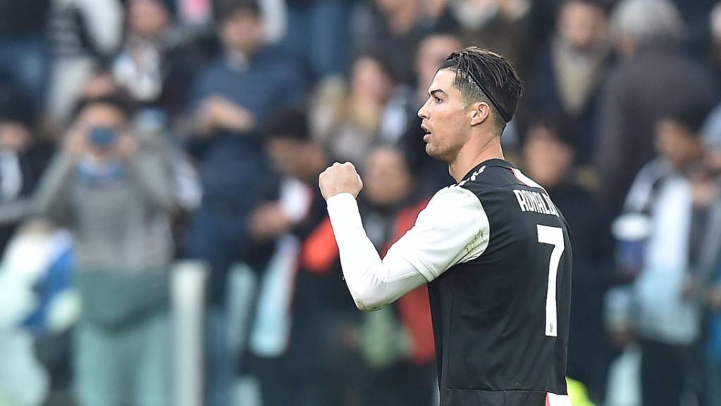 Cristiano Ronaldo trifft erstmals in dieser Saison für Juventus doppelt.