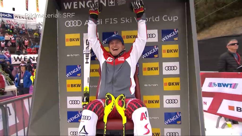 Überraschung in Wengen: Matthias Meyer holt seinen ersten Kombi-Sieg 