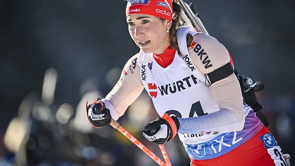 Fehlerfrei am Schiessstand und schnell in der Loipe: Aita Gasparin überzeugt in den USA als Achte in Sprint