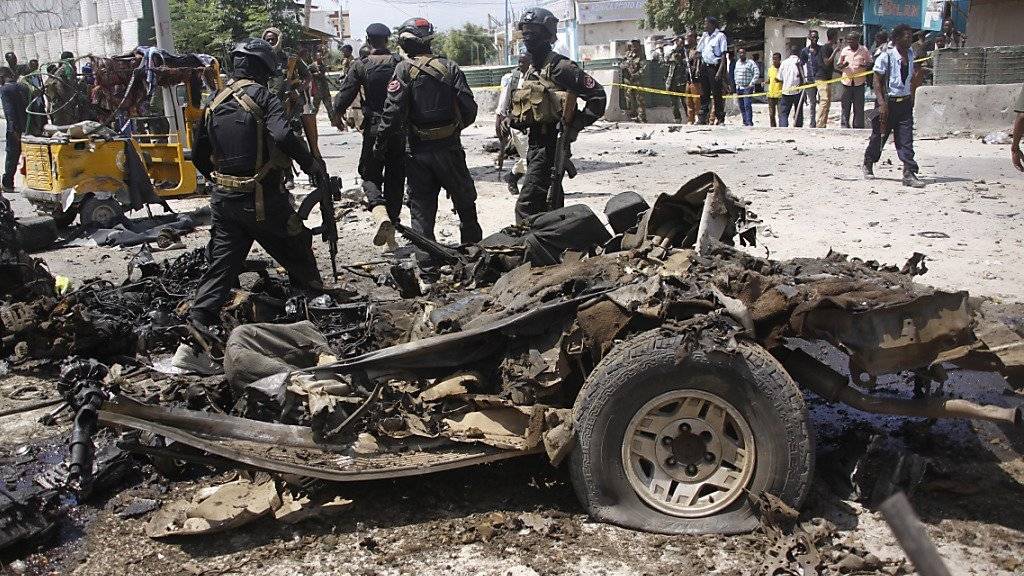 Nach einem Anschlag in Somalia. (Archivbild)