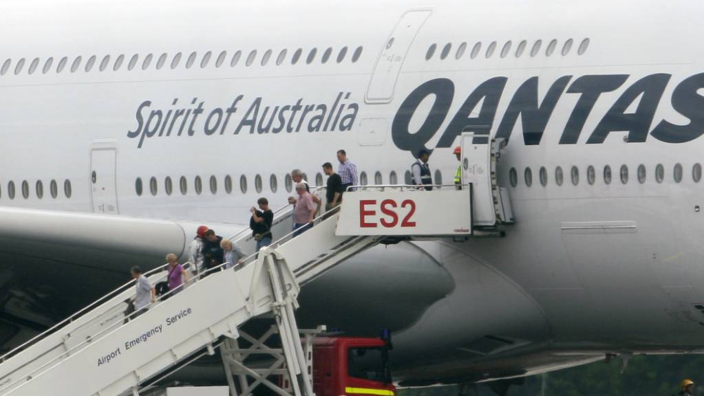 Qantas entdeckt Haarrisse an Boeing 737. (Archivbild)