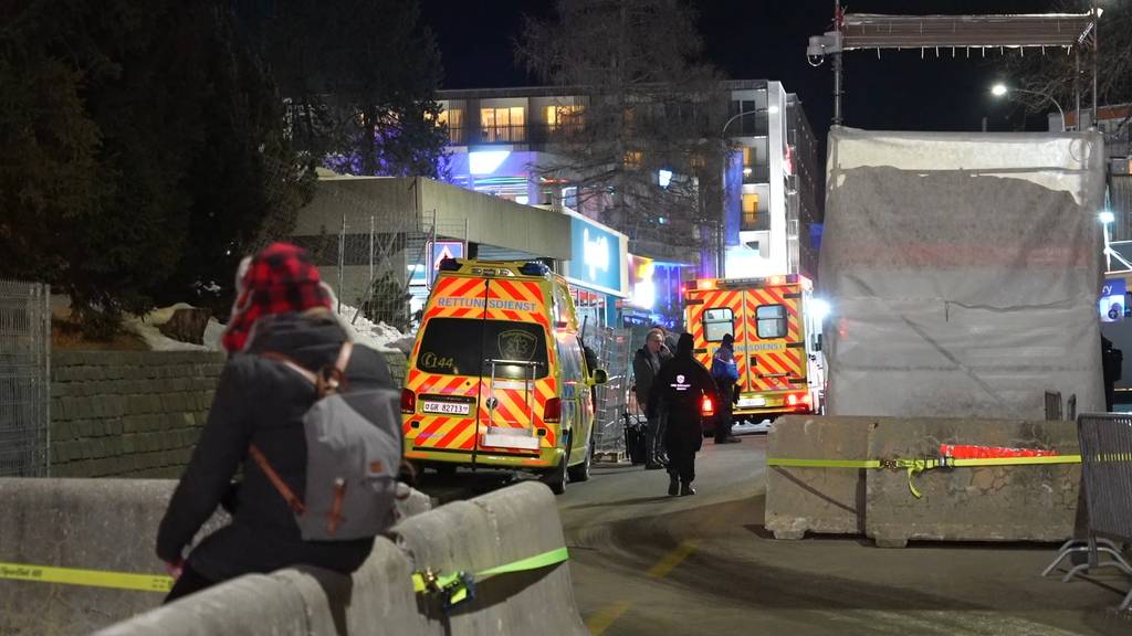 Gleich zwei Brände lösen Feuerwehreinsätze beim WEF in Davos aus