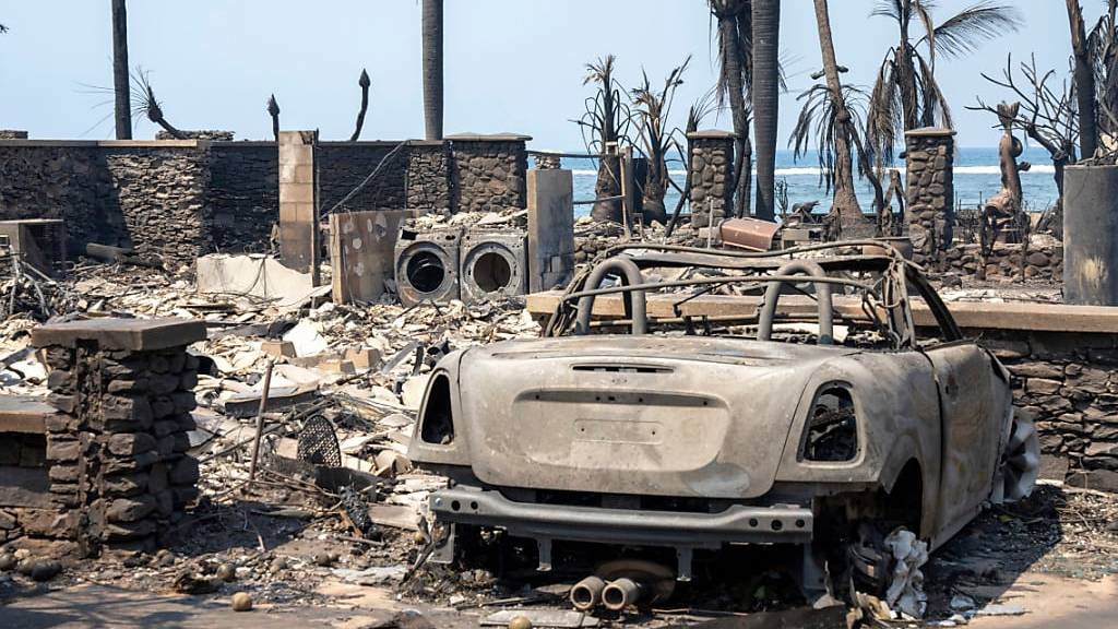«Grösste Naturkatastrophe in Geschichte»: Mindestens 53 Tote bei Feuer in Hawaii