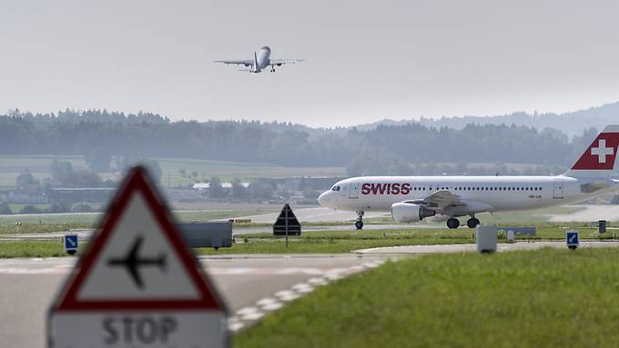 Flughafen Zürich verzeichnet weiterhin mehr Flugbewegungen