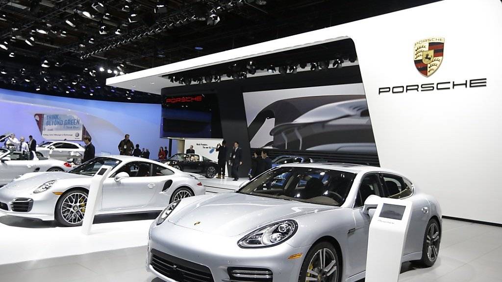 Dieses Bild gehört der Vergangenheit an: Porsche verzichtet künftig auf eine Teilnahme an der Automesse in Detroit. (Archiv)