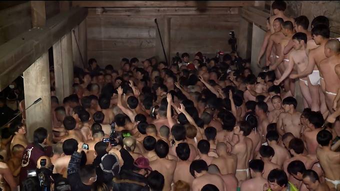 Japans «Fest der nackten Männer» muss nach 1000 Jahren eingestellt werden
