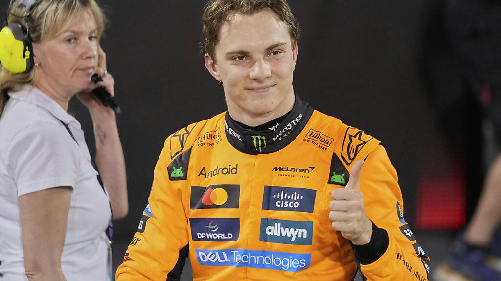 Oscar Piastri sichert sich seine zweite Pole-Position für einen Grand Prix
