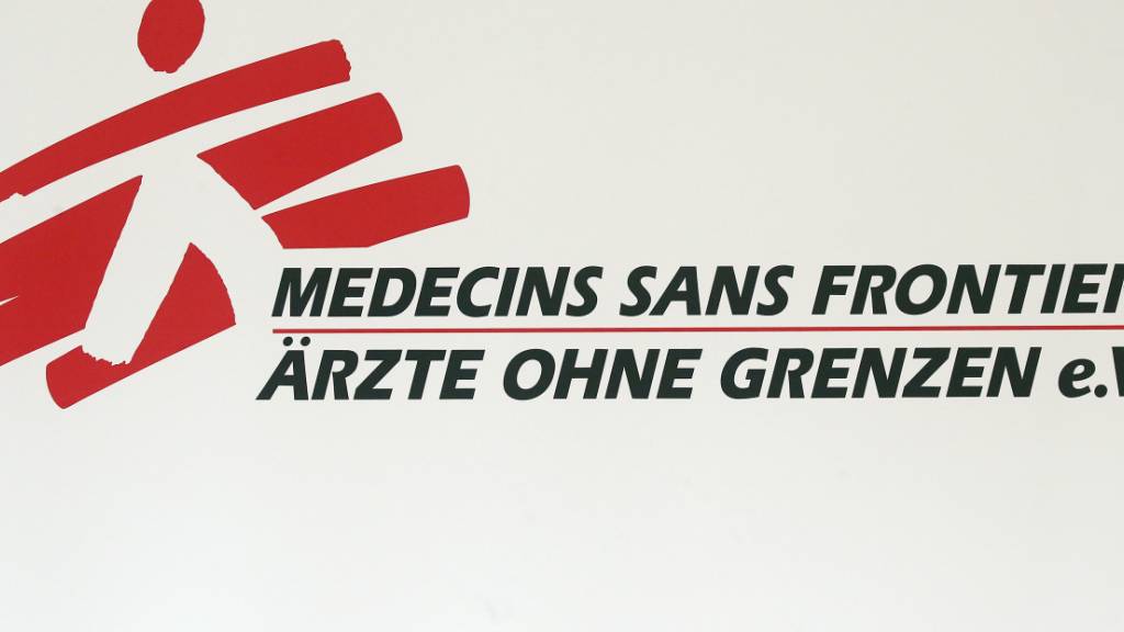 ARCHIV - Das Logo des Vereins «Ärzte ohne Grenzen». Foto: Wolfgang Kumm/dpa