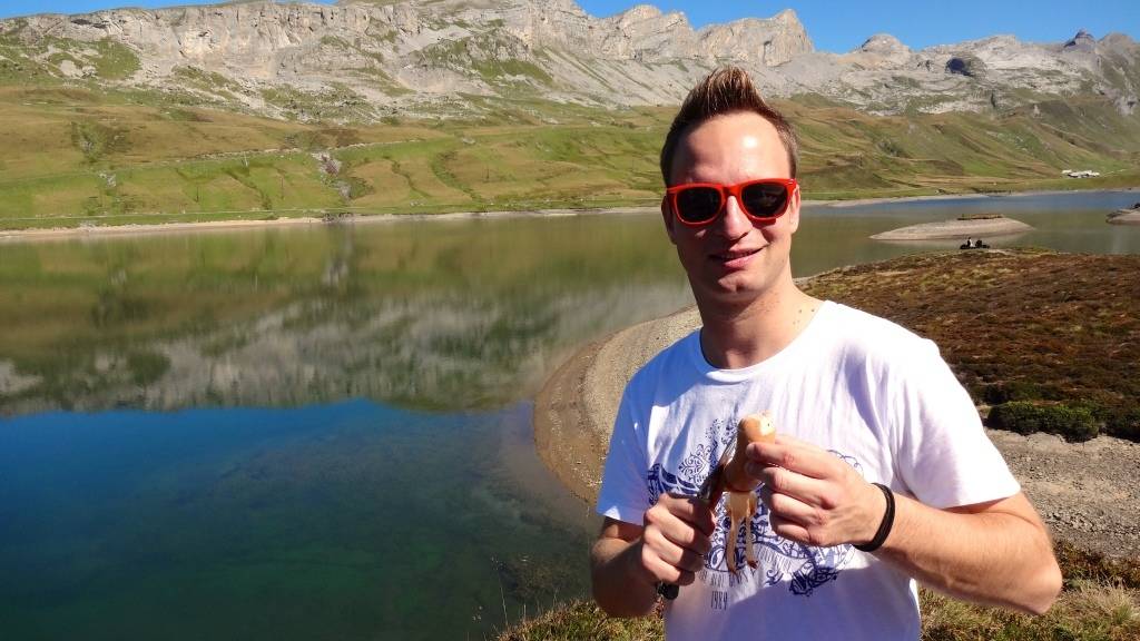 Wochenende: Maik Wisler unterwegs in den Bergen