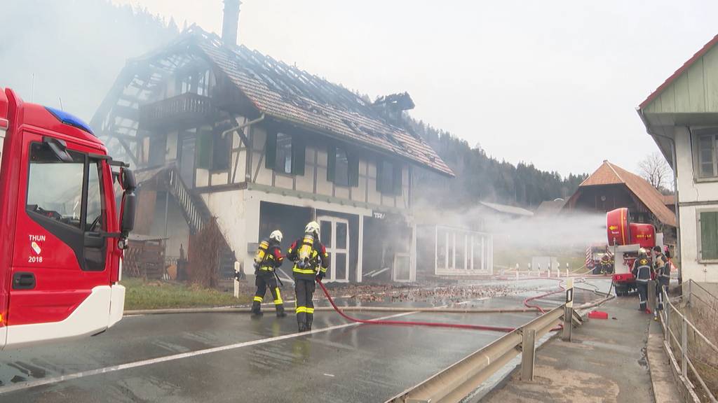 Brand in Oberdiessbach