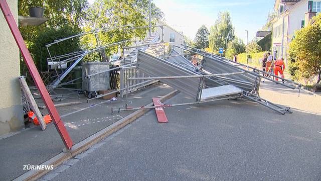 2 Verletzte nach Baugerüst-Unfall