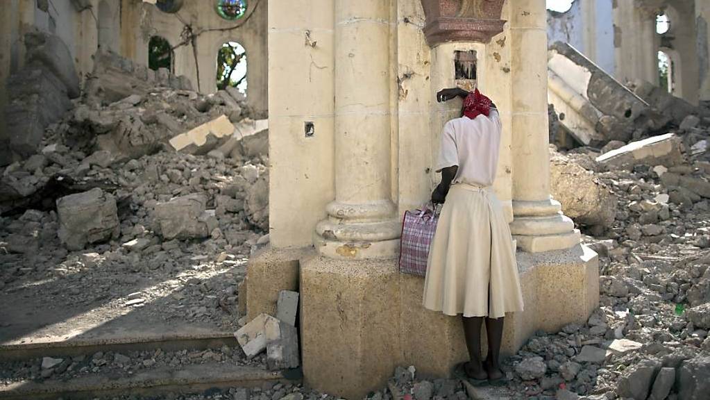 Vor zehn Jahren, am 12. Januar 2010, hat ein schweres Erdbeben Haiti heimgesucht. Über 300'000 Menschen kamen ums Leben. (Archivbild)