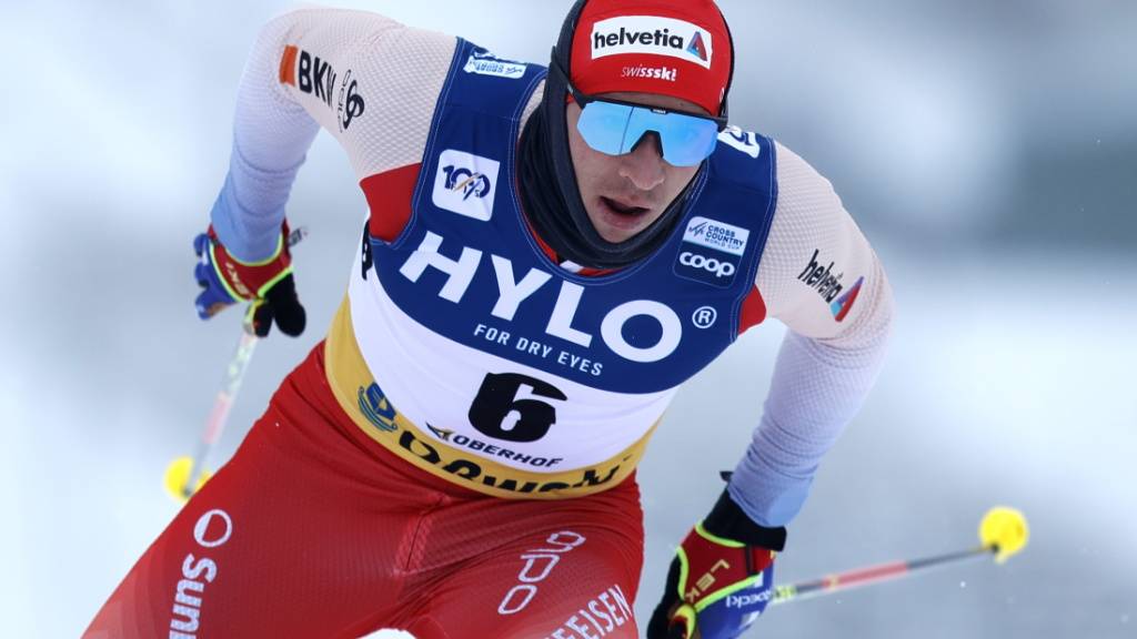Valerio Grond auf dem Weg in den Final in Oberhof