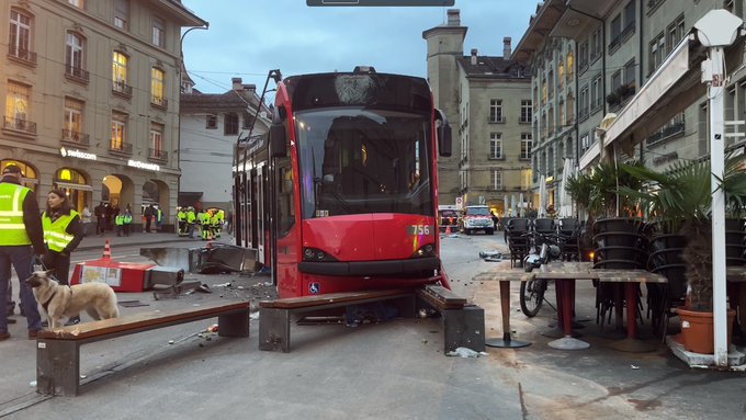 Bernmobil: «Tramchauffeur konnte notwendige Massnahmen ausführen»
