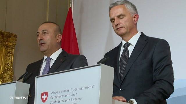 Burkhalter empfängt türkischen Aussenminister