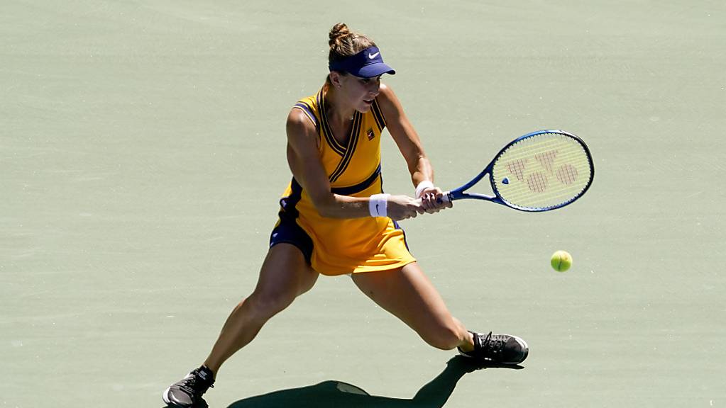 Belinda Bencic zeigte erneut eine starke Leistung und steht zum dritten Mal am US Open in den Achtelfinals