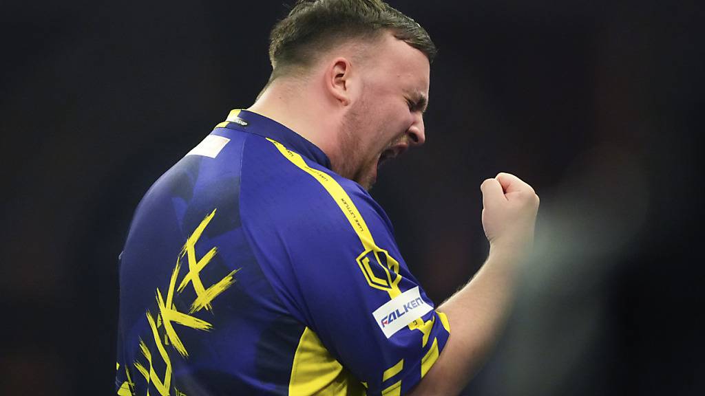 Luke Littler steht an der Darts-WM erneut im Final