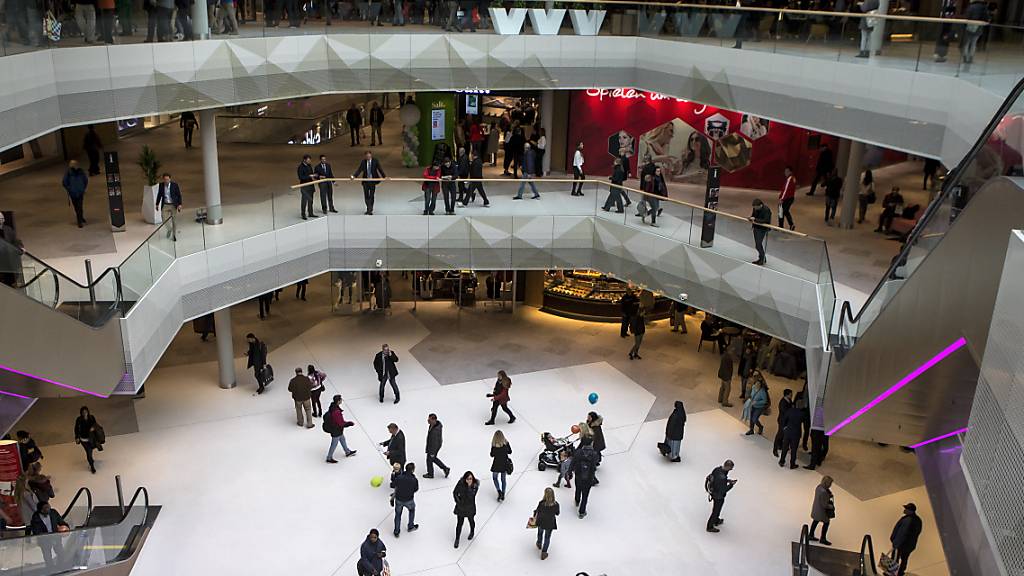 Die Mall of Switzerland ist 2017 eröffnet worden. (Archivaufnahme)